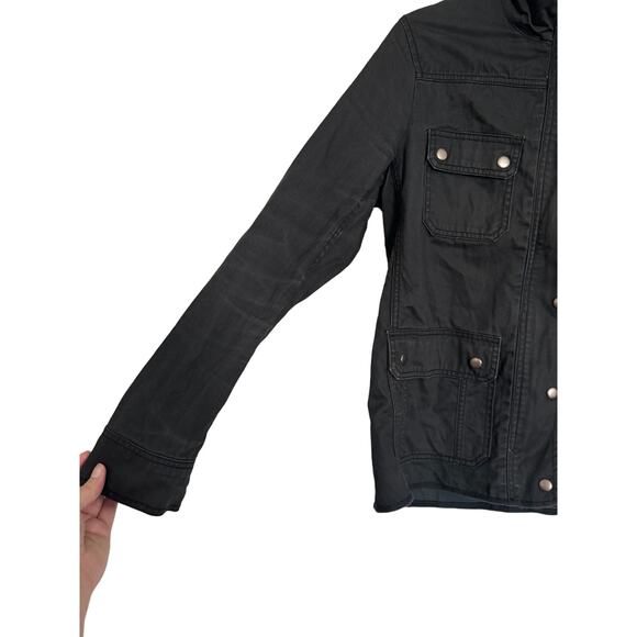 J. Crew Relaxed Boyfriend Field Jacket Womens Size Medium - Picture 4 of 8